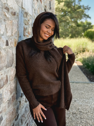 Pull Francesca - Chocolat