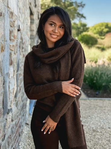 Pull Francesca - Chocolat