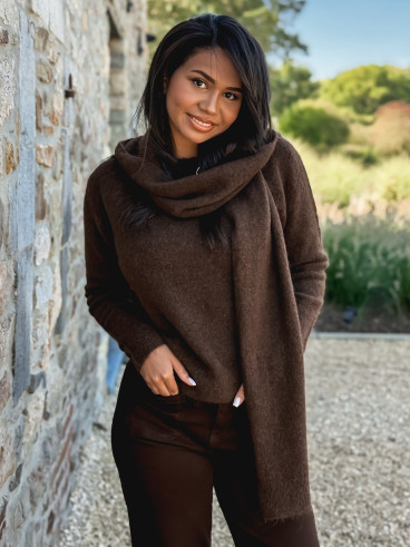 Pull Francesca - Chocolat