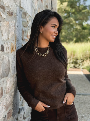 Pull Francesca - Chocolat