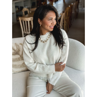 Pull Véllana - Beige clair
