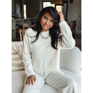 Pull Véllana - Beige clair