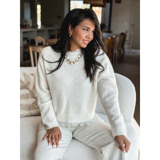Pull Véllana - Beige clair