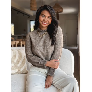 Pull Portia - Taupe
