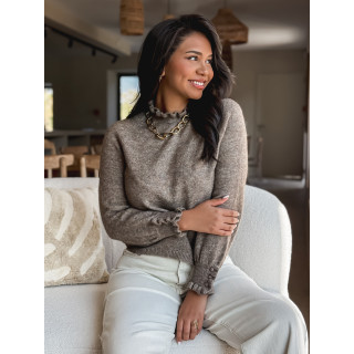 Pull Portia - Taupe