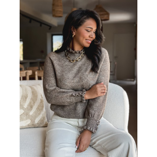 Pull Portia - Taupe