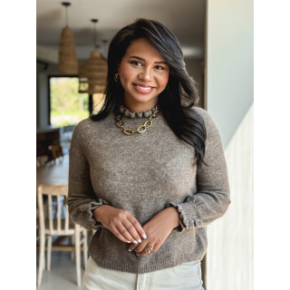 Pull Portia - Taupe
