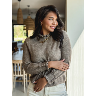 Pull Portia - Taupe