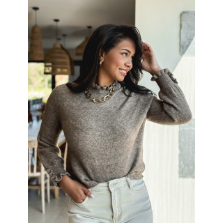 Pull Portia - Taupe