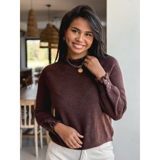 Pull Portia - Chocolat