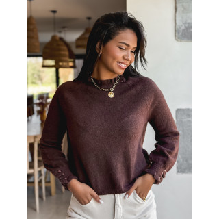 Pull Portia - Chocolat