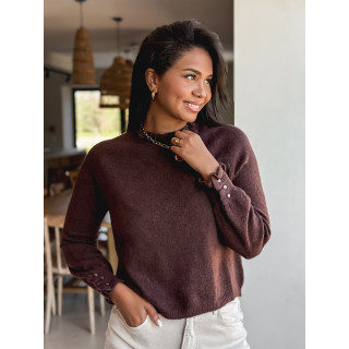 Pull Portia - Chocolat
