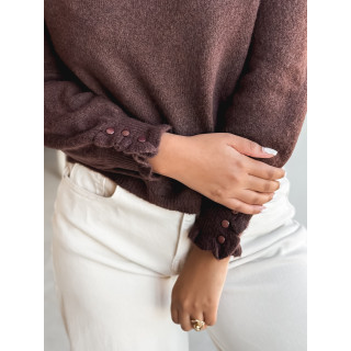 Pull Portia - Chocolat