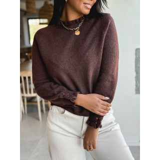 Pull Portia - Chocolat