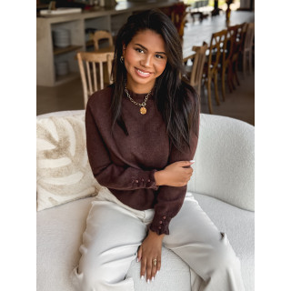 Pull Portia - Chocolat