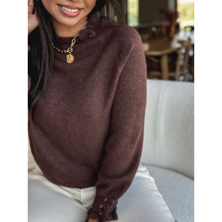 Pull Portia - Chocolat