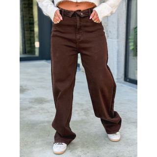 Jeans Leonie - Chocolat