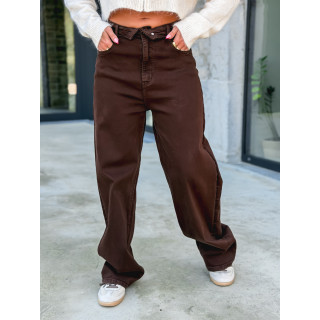 Jeans Leonie - Chocolat