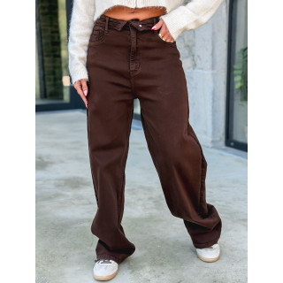 Jeans Leonie - Chocolat