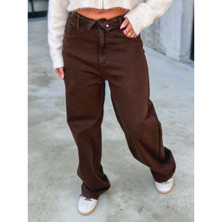 Jeans Leonie - Chocolat