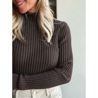 Blouse Manelle - Chocolat