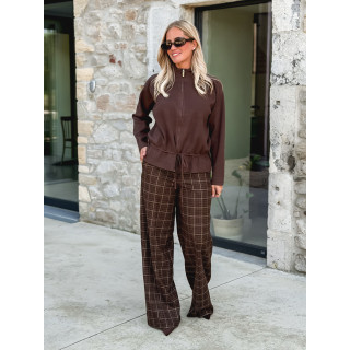 Gilet Roxane - Chocolat