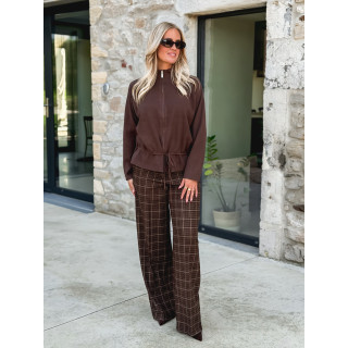 Gilet Roxane - Chocolat