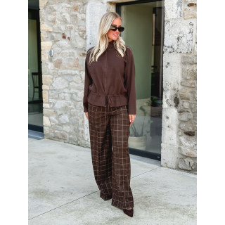 Gilet Roxane - Chocolat
