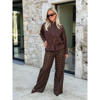 Gilet Roxane - Chocolat