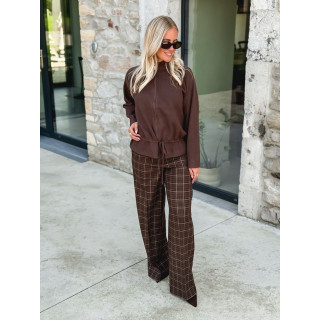 Gilet Roxane - Chocolat
