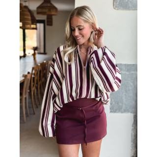 Jupe courte Orlia - Bordeaux