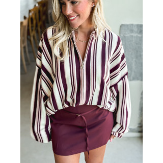 Jupe courte Orlia - Bordeaux