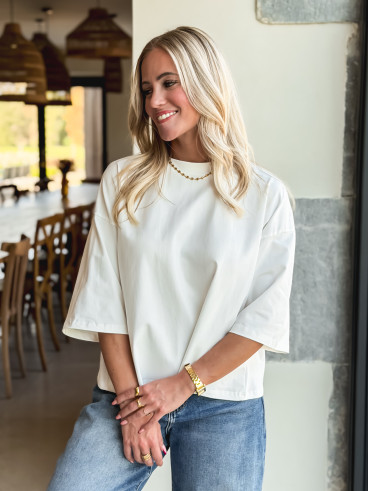 Blouse Beck - Blanc Blouse Beck - Blanc