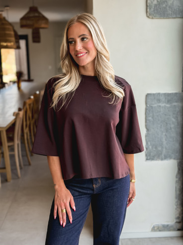 Blouse Beck - Prune