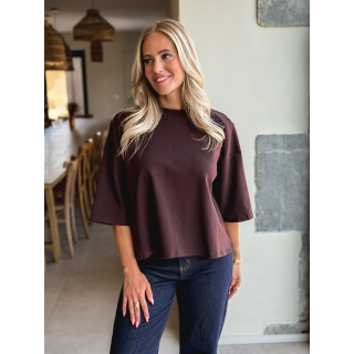 Blouse Beck - Prune