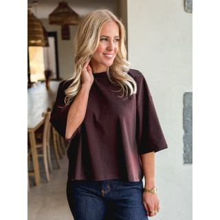 Blouse Beck - Prune