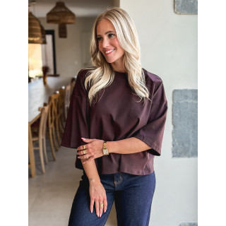 Blouse Beck - Prune