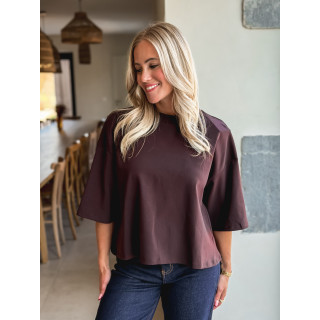 Blouse Beck - Prune