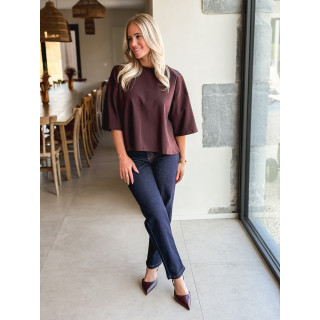 Blouse Beck - Prune