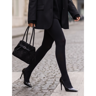 Bas collants Zora - Noir Opaque