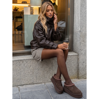 Bas collants Maëlla - Chocolat