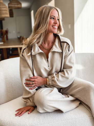 Pull Alanie - Beige Pull Alanie - Beige