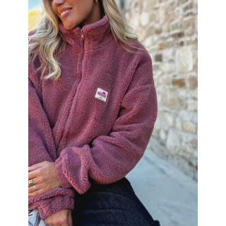 Gilet teddy Pinta - Bois de rose