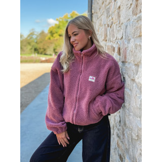 Gilet teddy Pinta - Bois de rose