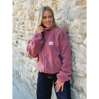 Gilet teddy Pinta - Bois de rose