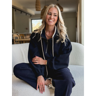Pull Alanie - Bleu marine