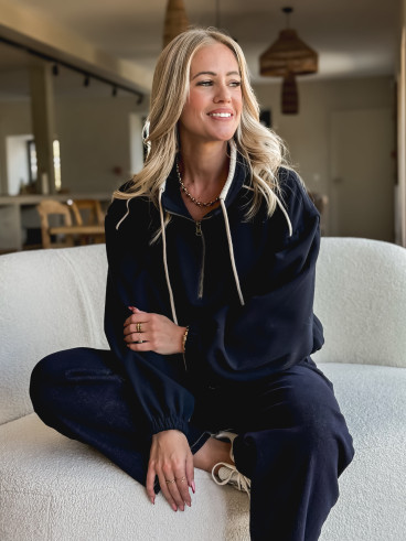 Pull Alanie - Bleu marine