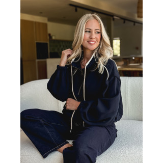 Pull Alanie - Bleu marine