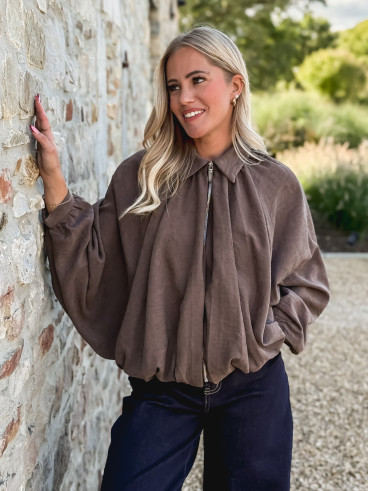 Veste Roselita - Chocolat