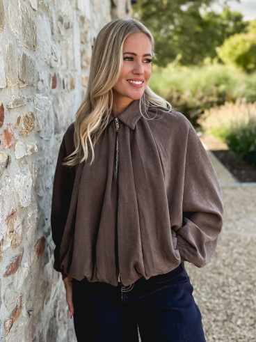 Veste Roselita - Chocolat